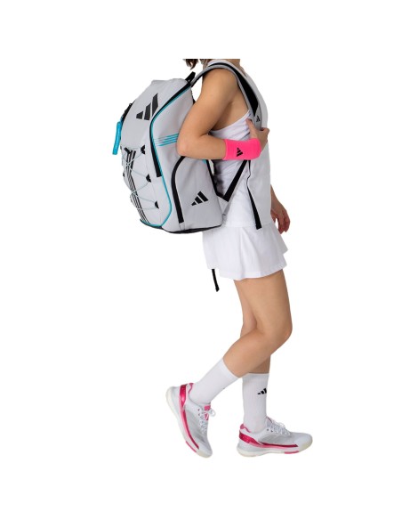 Mochila Adidas ProTour Offwhite 3.4 Martita Ortega 2025 | Ofertas de pádel